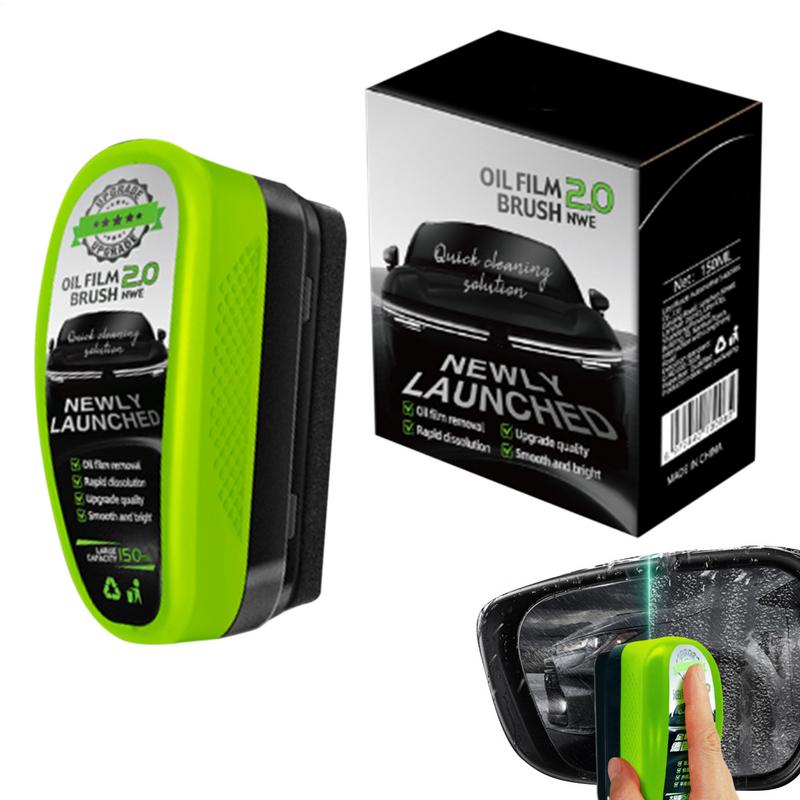 Car Cleaning Brush - ガラスクリーニングボード車のフロントガラスクリーナーブラシ強力なフロントガラスの汚れ除去剤雨や霧を防ぎますガラスのクリーニング