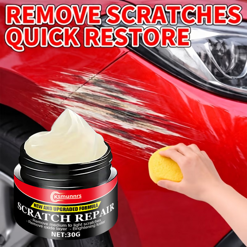 Car Wax Ceramic Coating - 車の傷用ワックス＆ディープペイントリペア剤、先進セラミックコーティング技術を用いた表面研磨ペースト — 光沢を復元します
