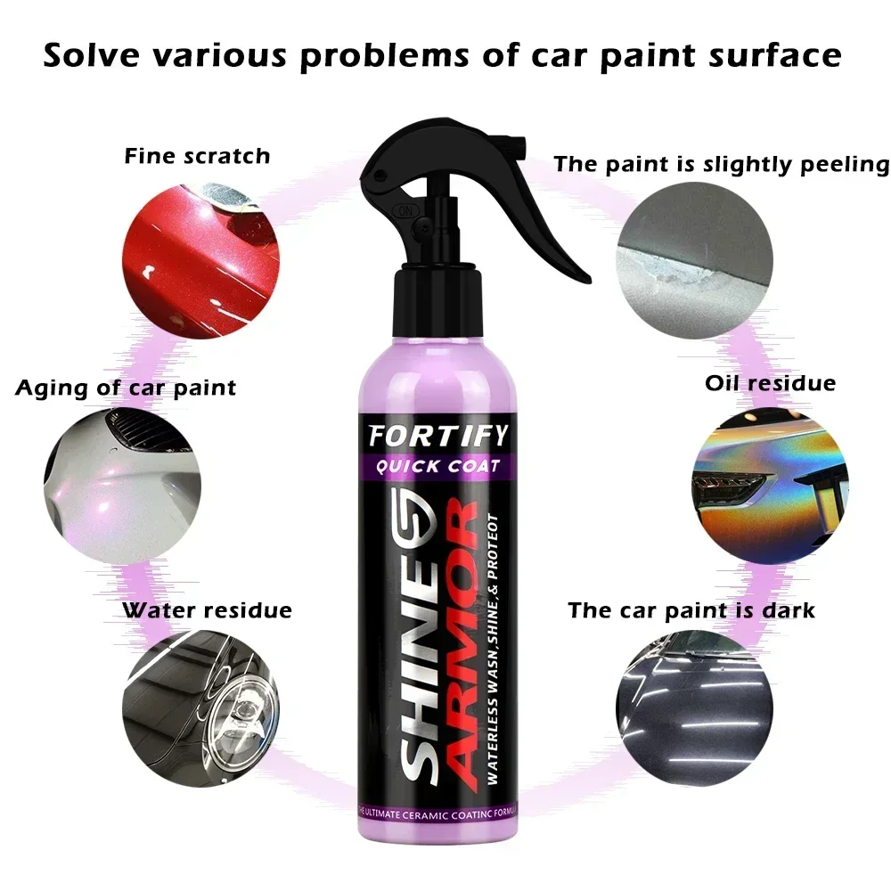 シャインアーマー フォーティファイ クイックコート セラミッ - Car Wax Ceramic Coating のレビューと価格