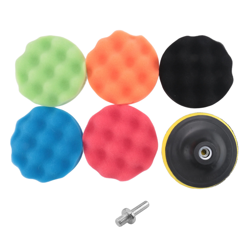 ABJA-8 ピース/セット車スポンジ研磨パッドセット 5  - Polish Pad Set Buffer のレビューと価格