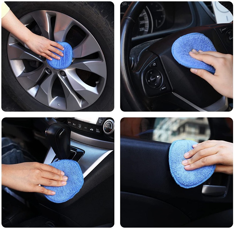 10 個カーディテイリングアプリケーターパッドカーケアワック - Wax Applicator Pad のレビューと価格