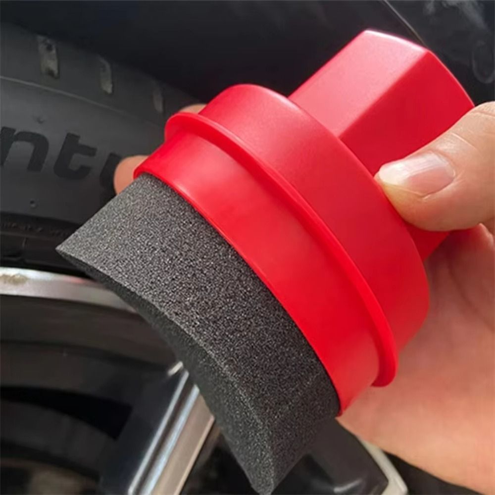 カバー付き曲面タイヤ研磨スポンジ 再利用可能なタイヤドレッシ - Wax Applicator Pad のレビューと価格