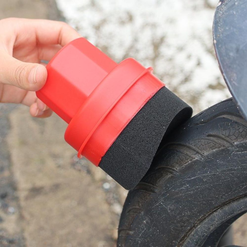 カバー付き曲面タイヤ研磨スポンジ 再利用可能なタイヤドレッシ - Wax Applicator Pad のレビューと価格