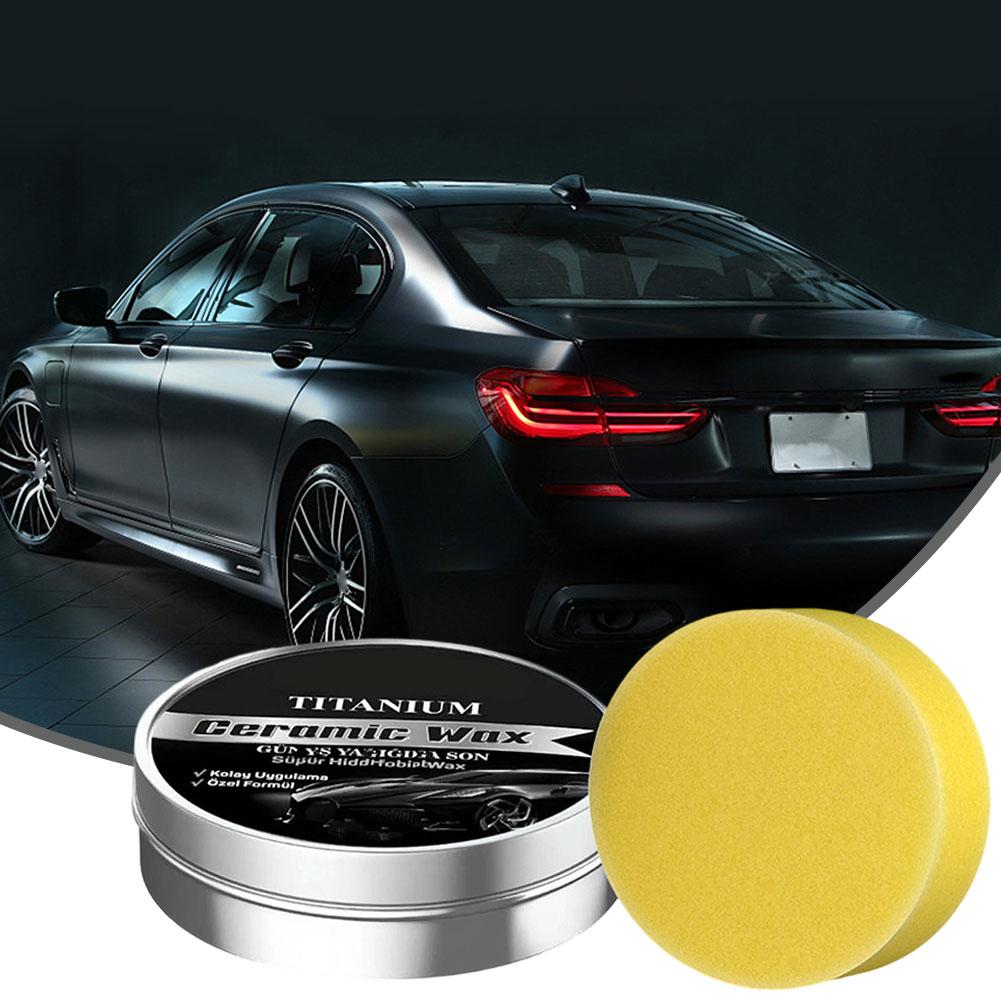 100 グラムチタンセラミックワックスクリーム車の傷修復リム - Car Wax Ceramic Coating のレビューと価格