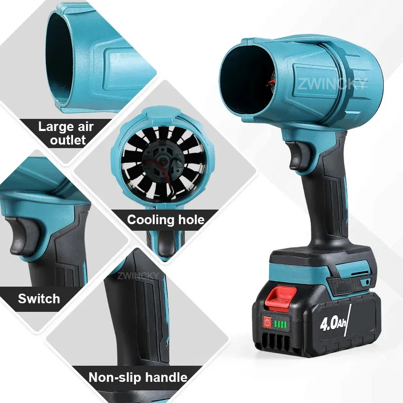 マキタ-電動ブラシレス送風機,リチウムイオン電池,18V,強 - Dryer Car Blower のレビューと価格