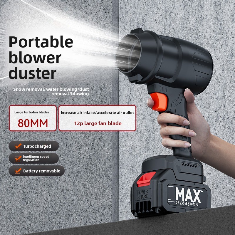 強力な21Vコードレスターボブロワー、ハンドヘルド電動ターボ - Dryer Car Blower のレビューと価格