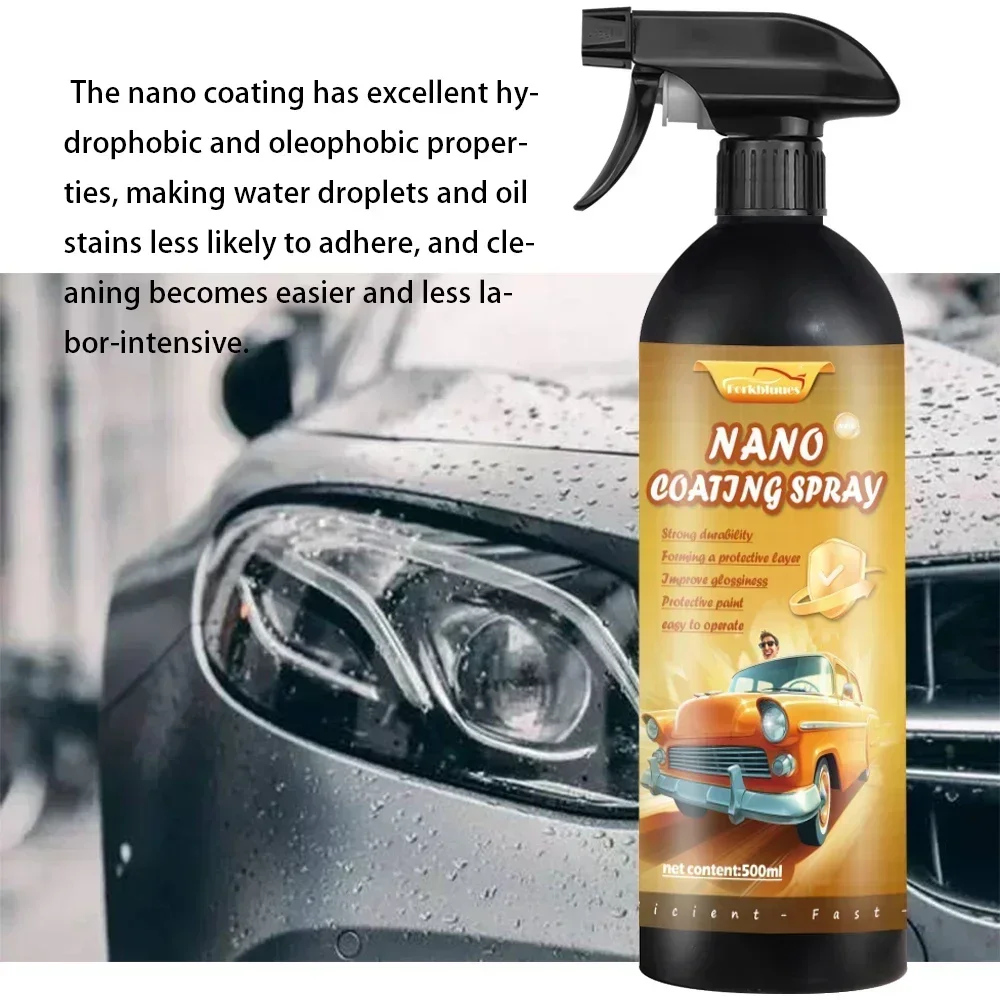 セラミックカーコーティング 500ML 9H ナノ液体ガラス - Car Wax Ceramic Coating のレビューと価格