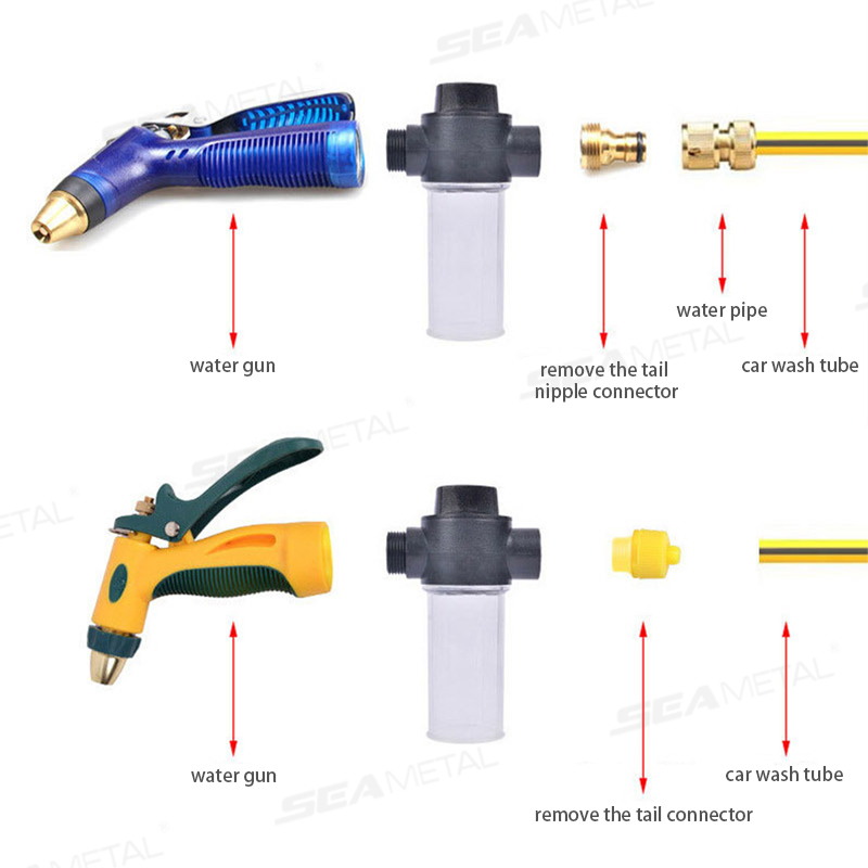SEAMETAL フォームランススノースプレーヤーポット高圧 - Pressure Washer Foam Gun のレビューと価格
