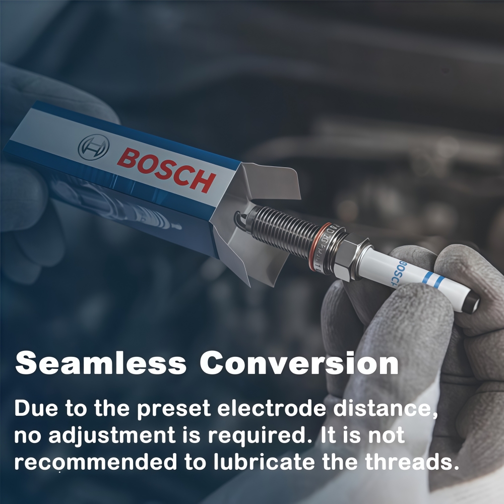 純正ボッシュ FR8TI332 スパークプラグ コマンダー  - Bosch Spark Plug Iridium のレビューと価格