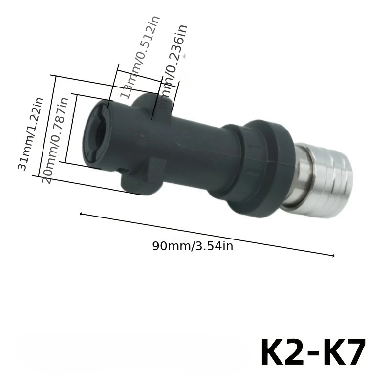 高圧洗浄機アダプター ケルヒャーK2-K7対応、5/7色ノズ - Pressure Washer Foam Gun のレビューと価格