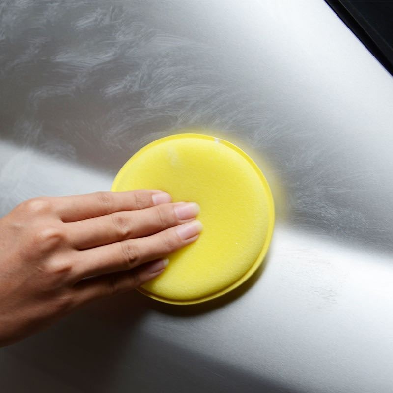1/5 個 10 センチメートルラウンドカーワックスアプリケ - Wax Applicator Pad のレビューと価格