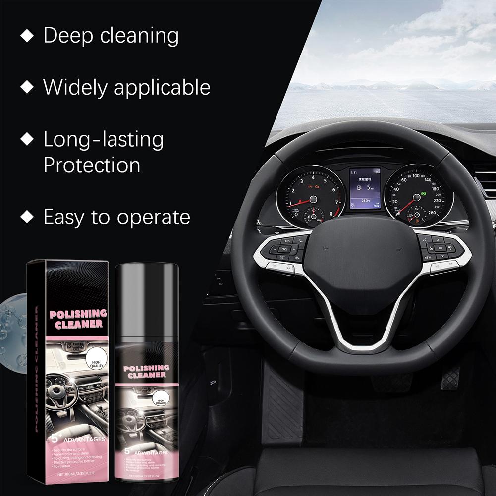 100 ミリリットル自動車内装研磨剤ディテイラーとクリーナー - Leather Cleaner Interior のレビューと価格