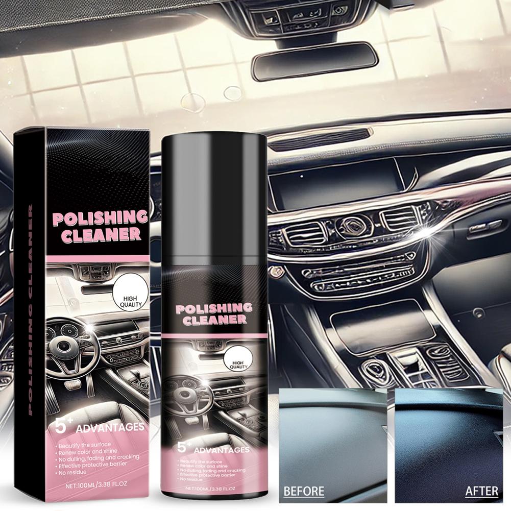 100 ミリリットル自動車内装研磨剤ディテイラーとクリーナー - Leather Cleaner Interior のレビューと価格
