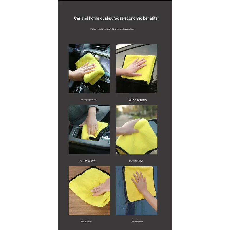 1/5/10/20 個洗車マイクロファイバータオル 30x3 - Microfiber Towel Detailing のレビューと価格